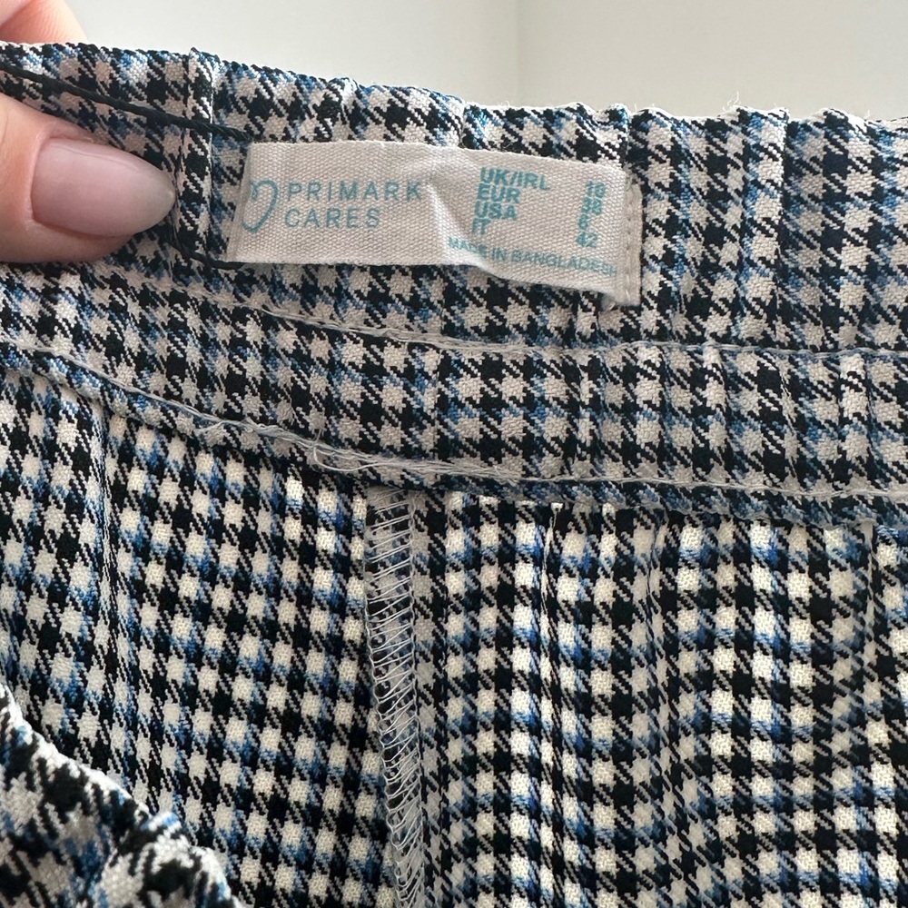 Houndstooth Pattern Slacks With Pockets - Picture 11 of 13